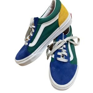 Kids VANS tennis shoes bold colorblock Size 3 children